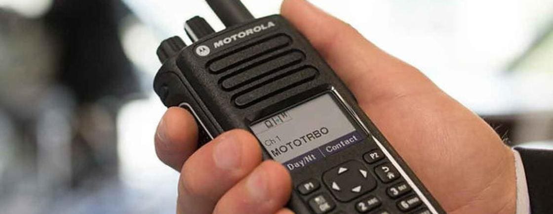 Loja de rádio comunicador