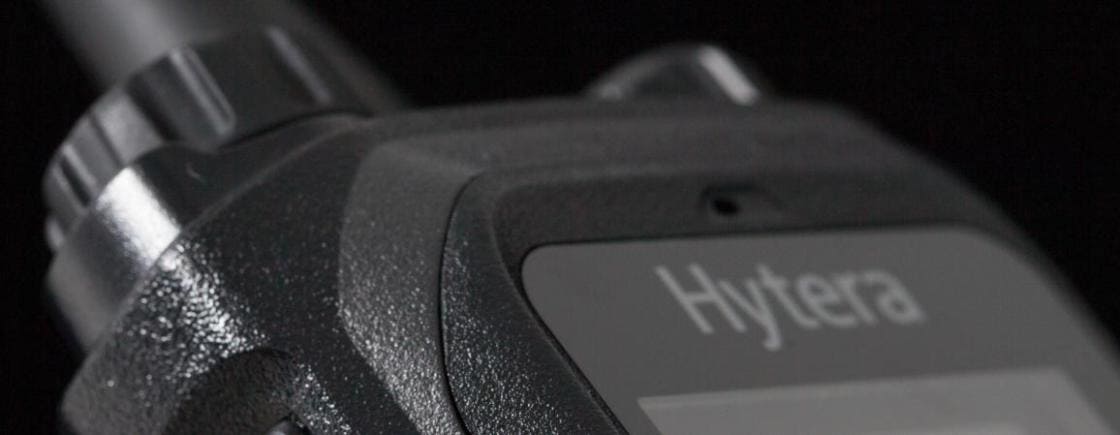 Rádio comunicador Hytera