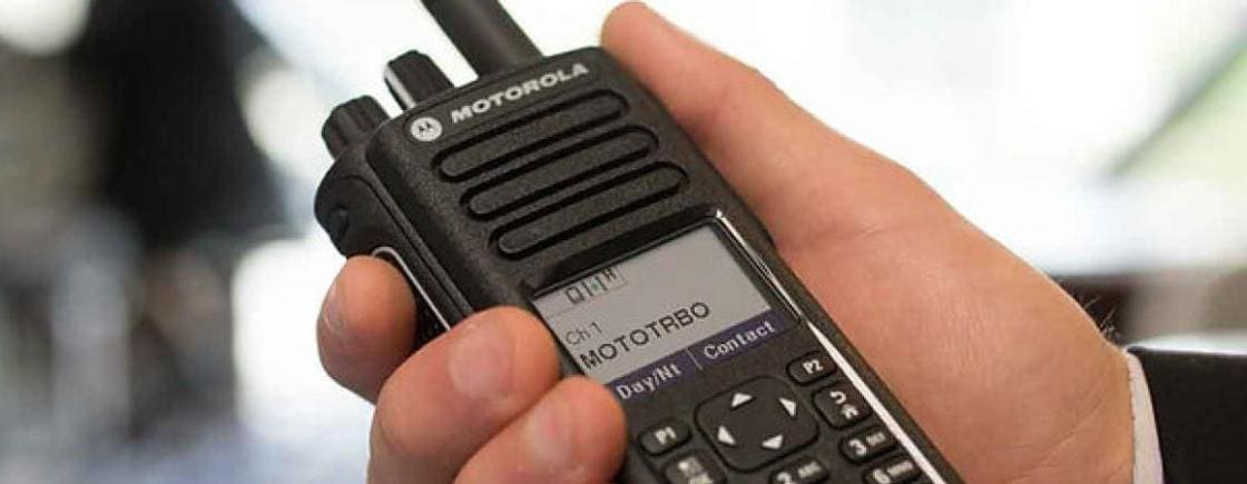 Rádio Motorola digital